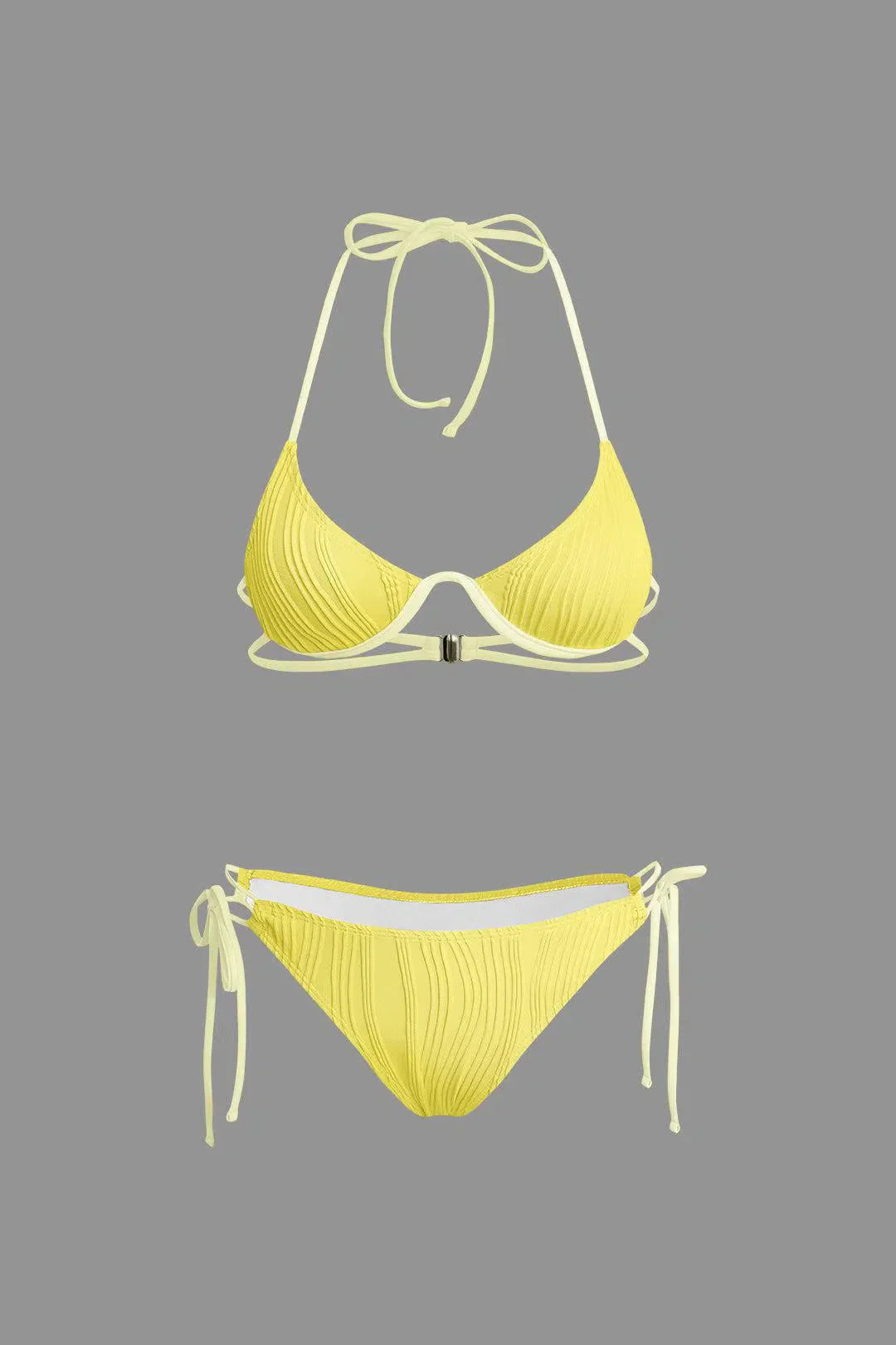 | Ruched bikini set