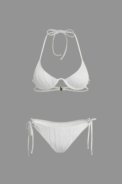 | Ruched bikini set