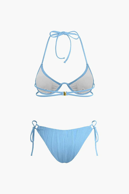 | Ruched bikini set