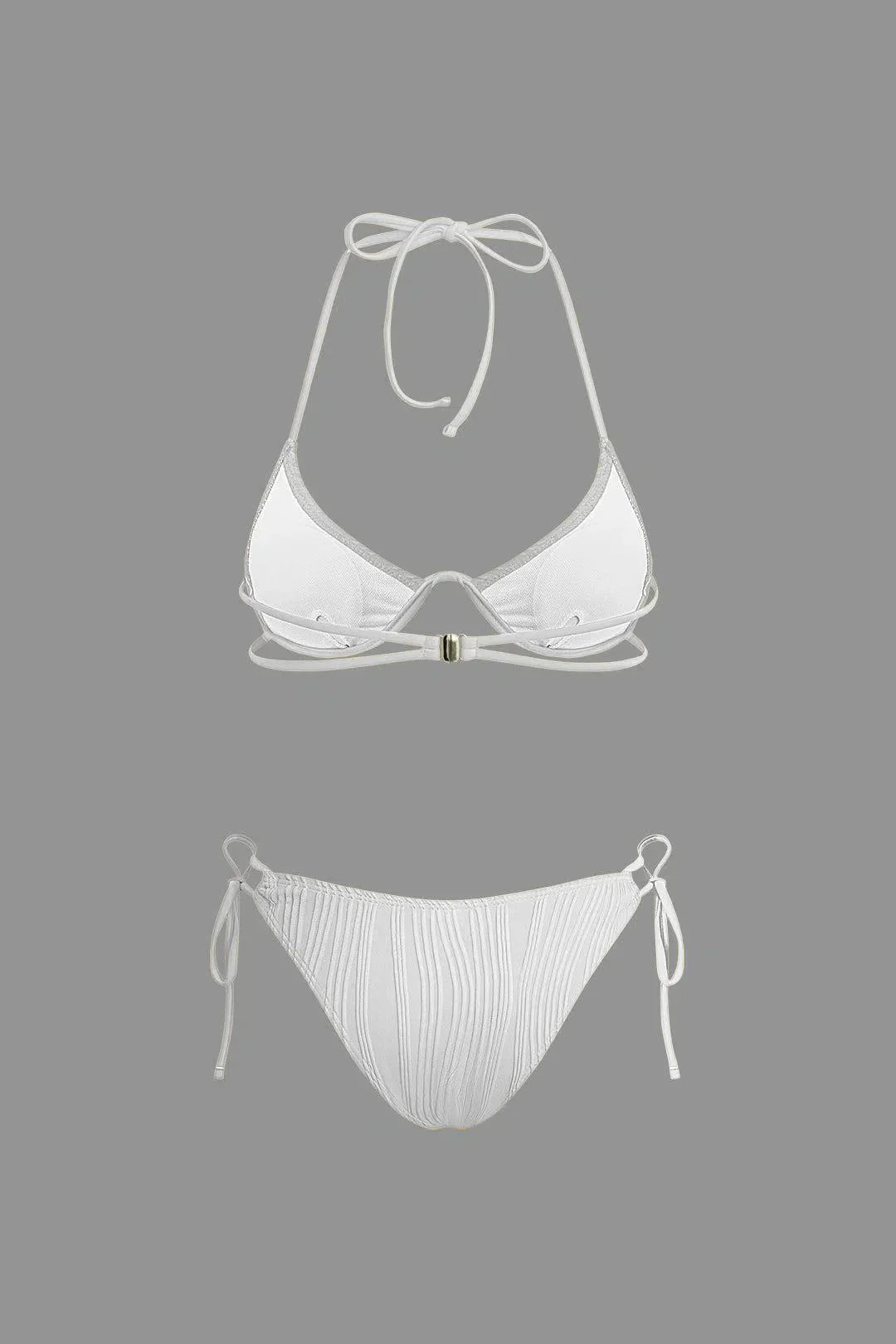 | Ruched bikini set