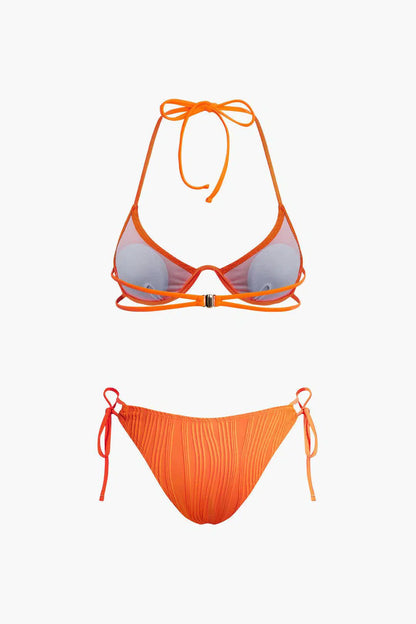 | Ruched bikini set