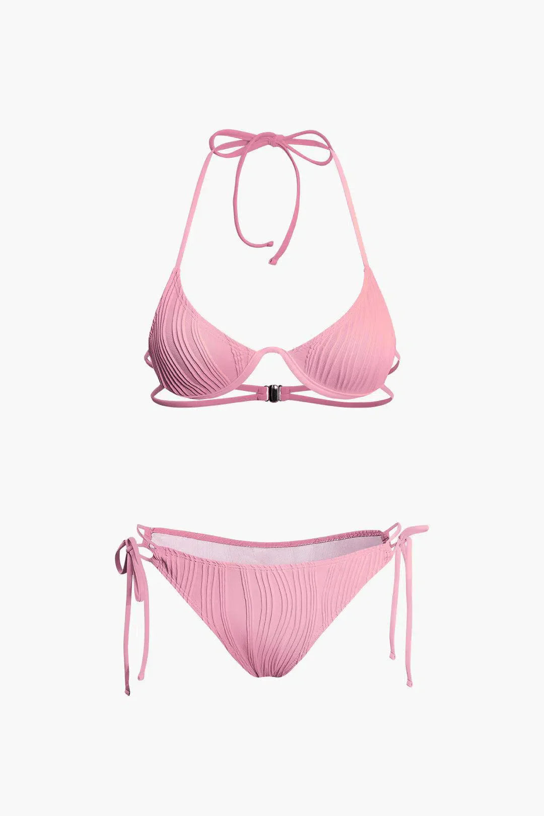 | Ruched bikini set