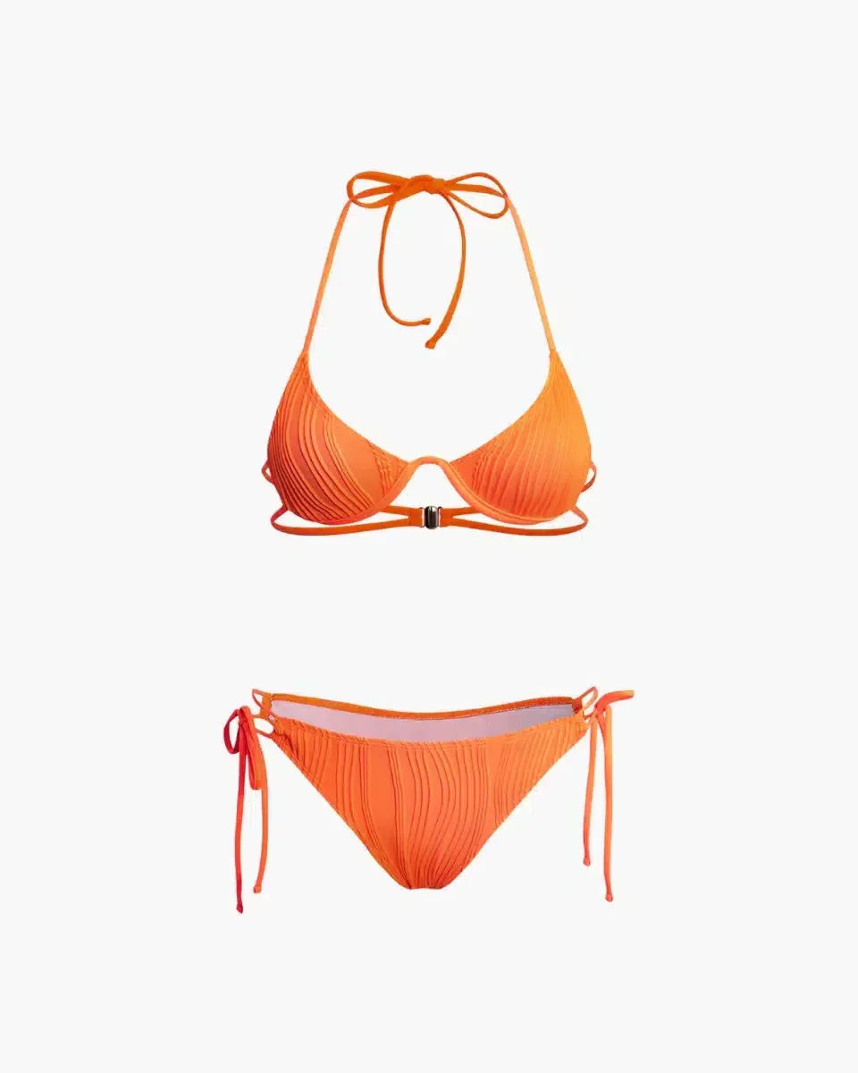 | Ruched bikini set