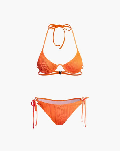 | Ruched bikini set