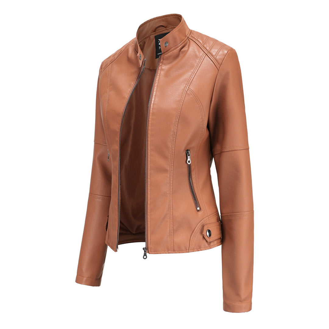 | Women's Slim-fit Biker Jacket