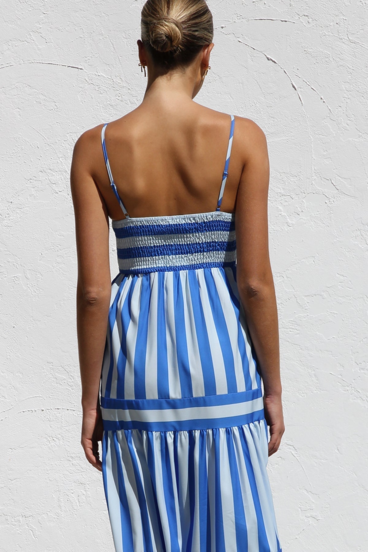 | Candy Stripe Maxi Dress
