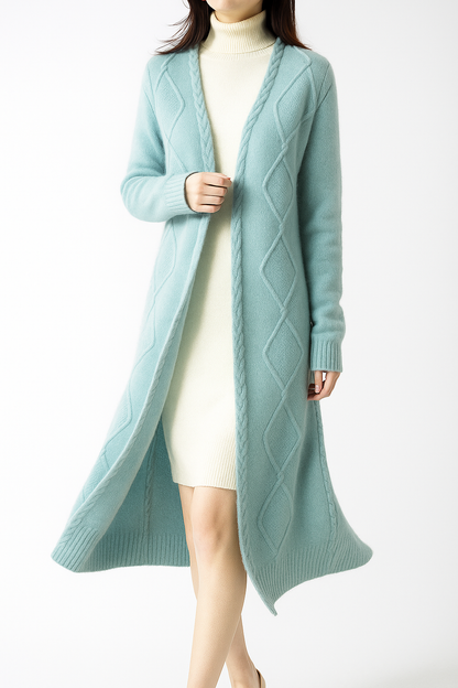 | Cable-Knit Cardigan