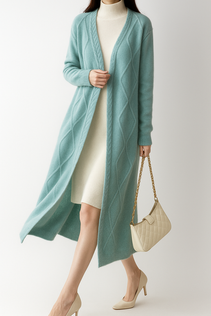 | Cable-Knit Cardigan