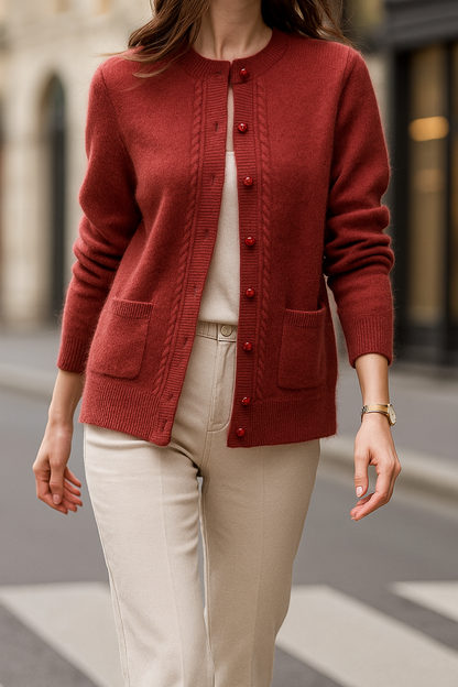 | Pearl Trim Cardigan