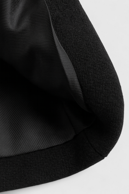 Metal-Button Pocket Jacket | Turn-Down Collar, Regular Fit