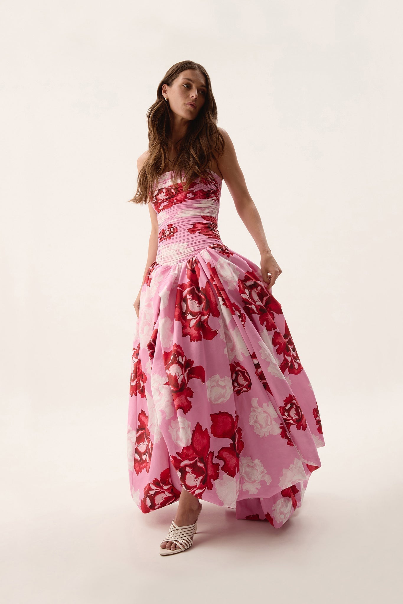 | Floral Print Maxi Dress