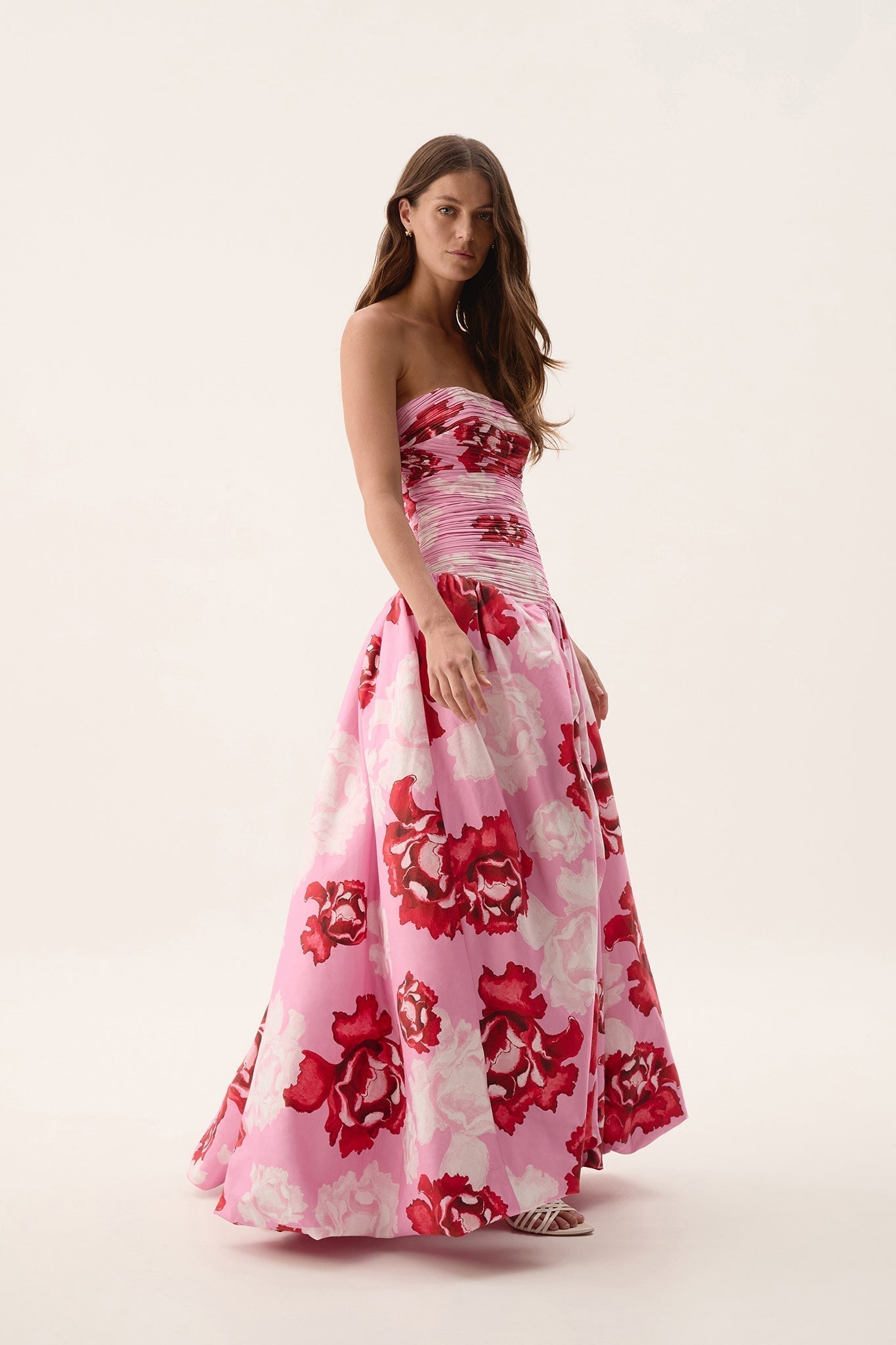 | Floral Print Maxi Dress