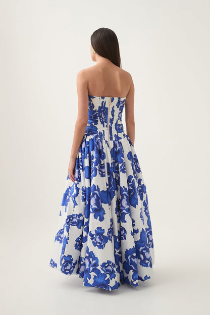 | Floral Print Maxi Dress