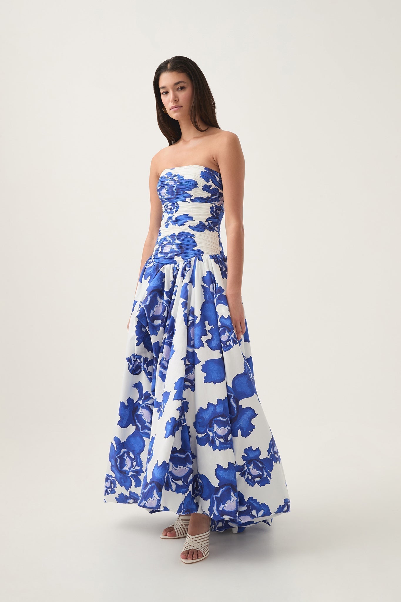 | Floral Print Maxi Dress