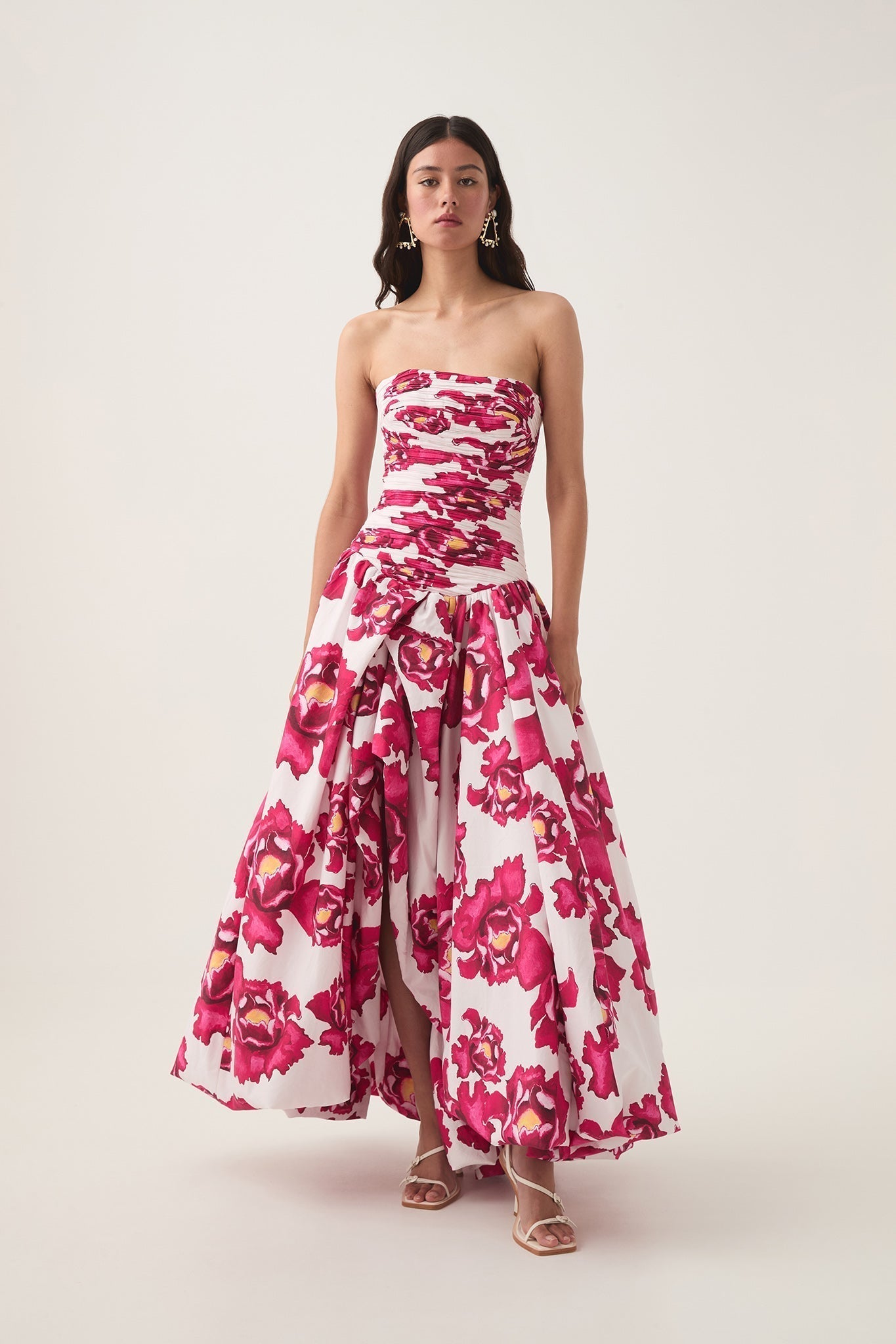 | Floral Print Maxi Dress