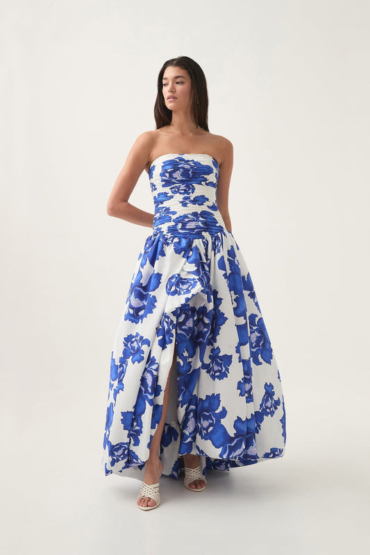 | Floral Print Maxi Dress