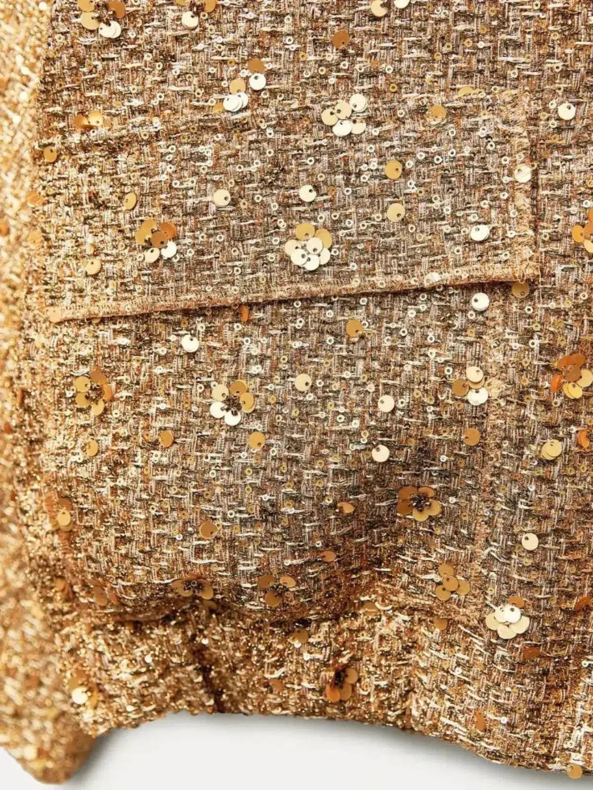 | Sequin Cropped Jacket