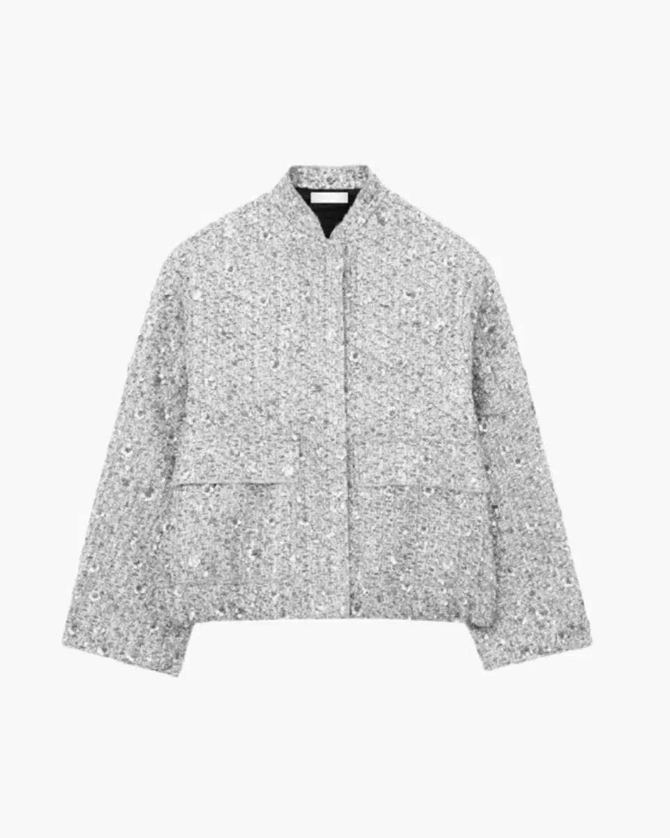 | Sequin Cropped Jacket