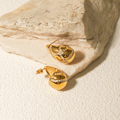 Celeste Sparkle Drop Earrings