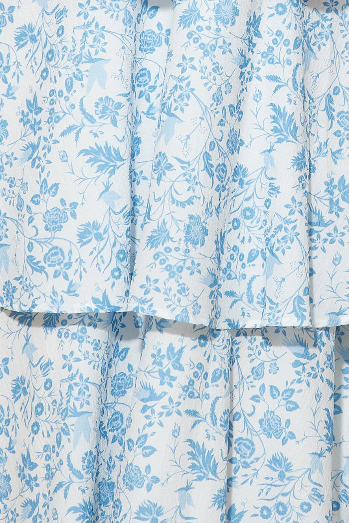 | Tiered Floral Maxi Dress