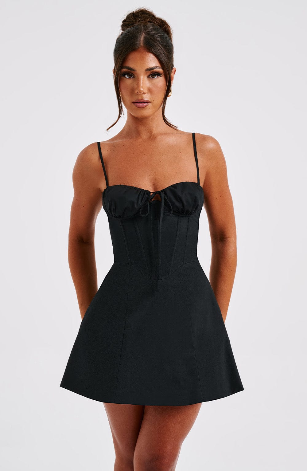 | Corset Fit Mini Dress