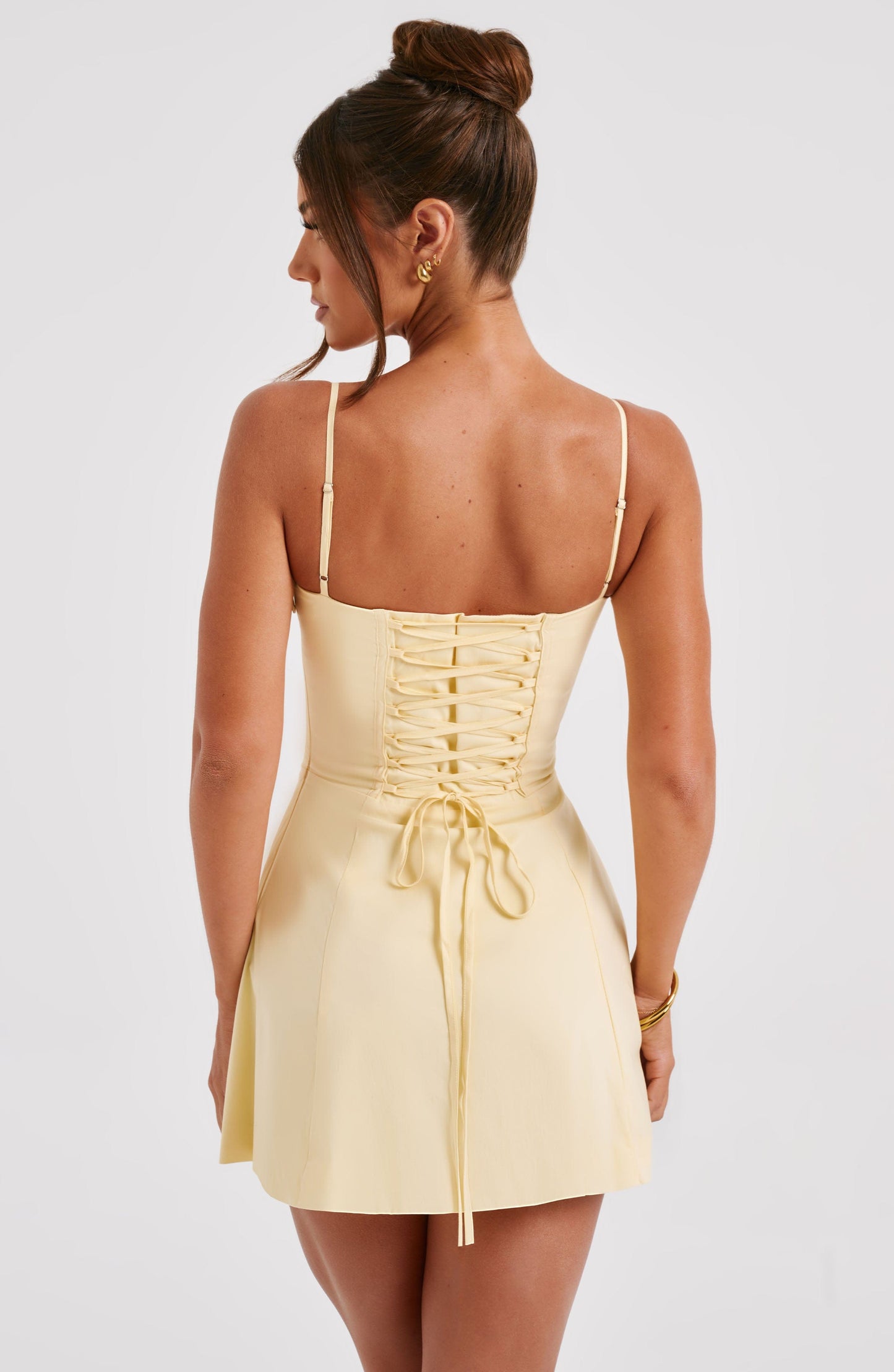 | Corset Fit Mini Dress