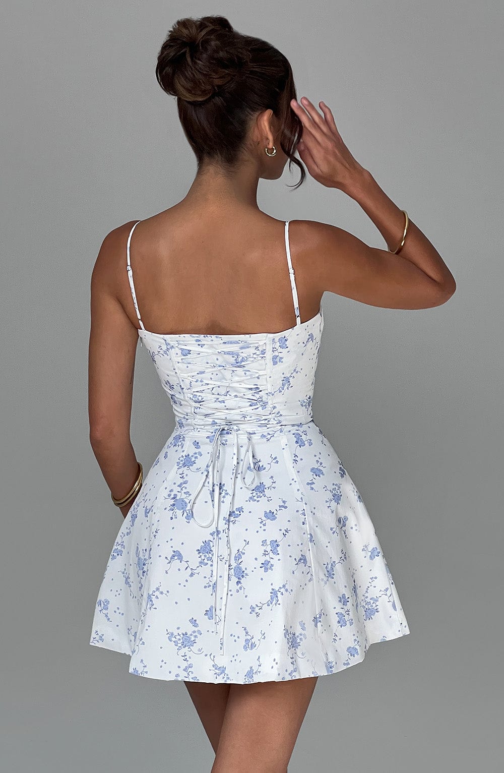 | Corset Fit Mini Dress
