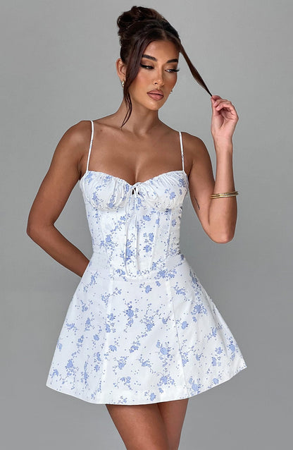 | Corset Fit Mini Dress
