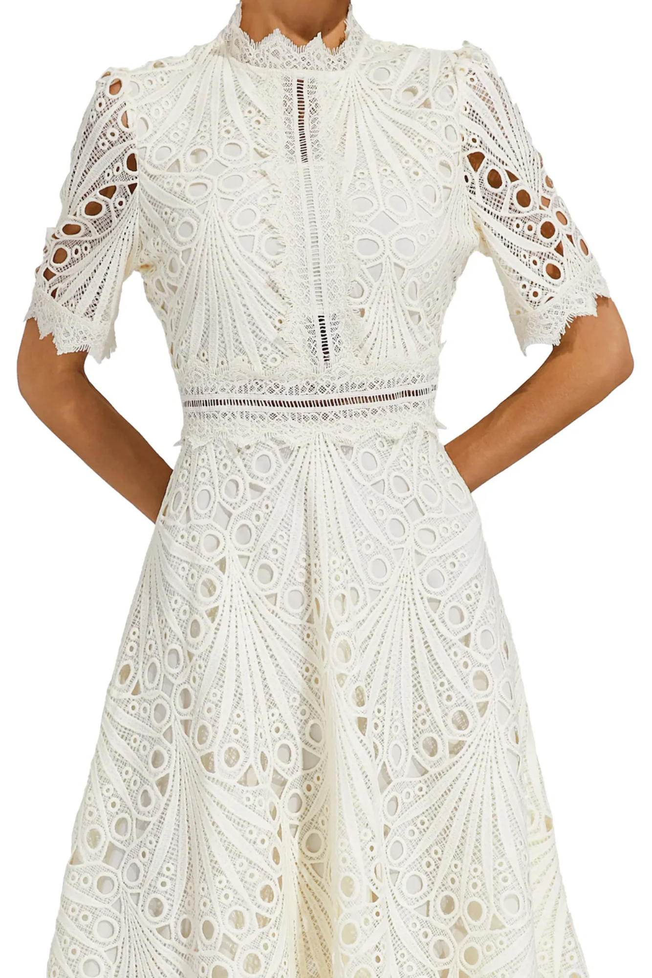 | Lace Midi Dress