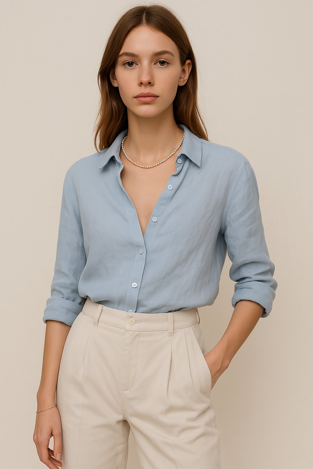 | Linen Blouse