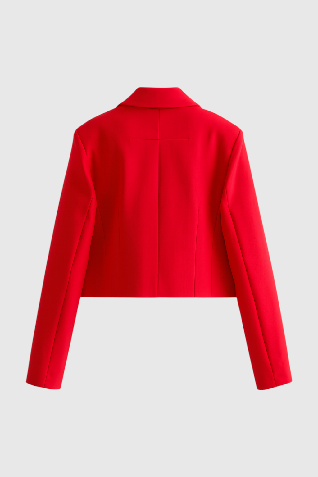 Cropped Utility Jacket | Turn-Down Collar, Flap Pockets