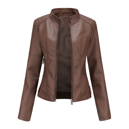 | Women's Slim-fit Biker Jacket