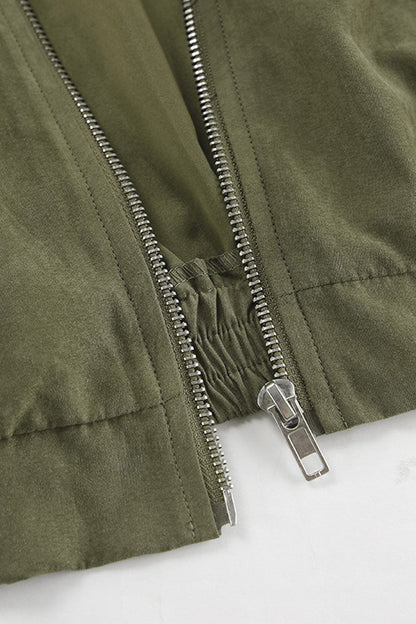 Contrast Stand Neck Tracksuits
