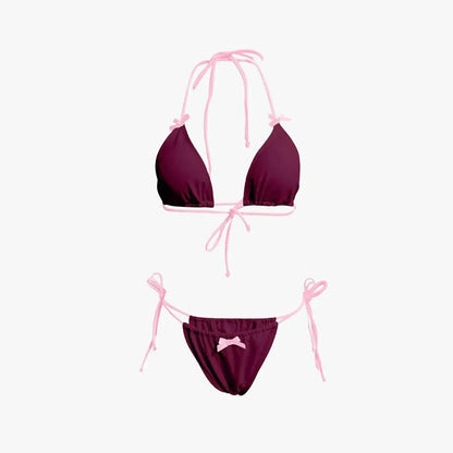 | Ribbon bikini set
