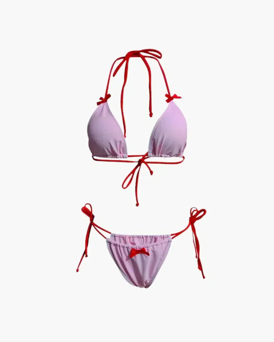 | Ribbon bikini set