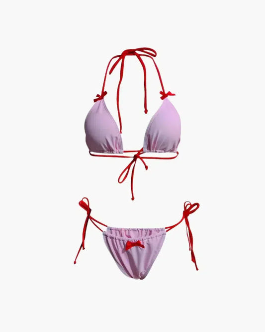 | Ribbon bikini set