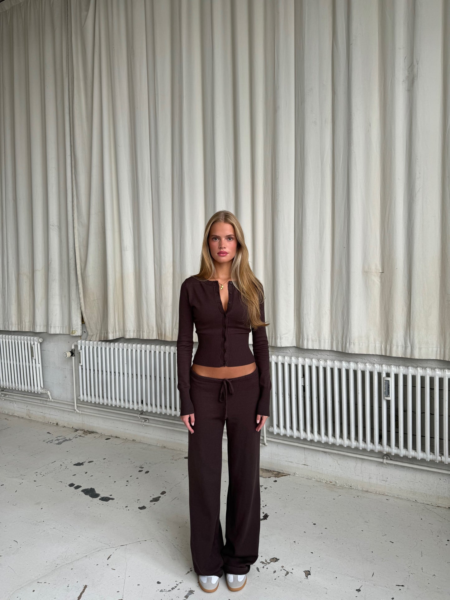 Amal Knitted Cardigan Set