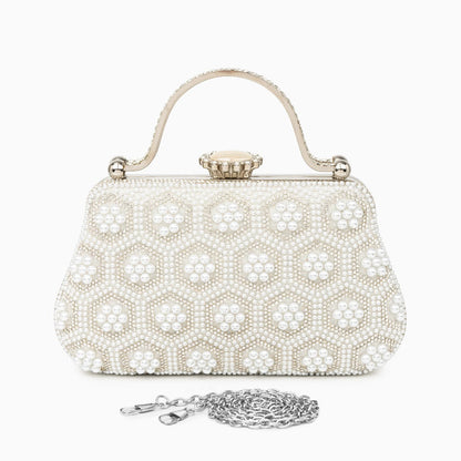 Pearl Clutch Bag by Clarabelle