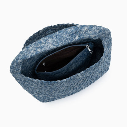 Jocelyn Denim Shoulder Bag