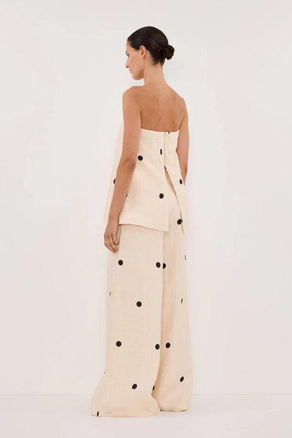 Polkadot Pants Set