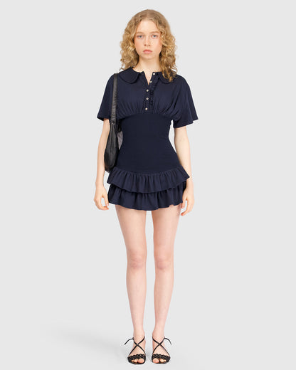 Kara Collared Mini Dress