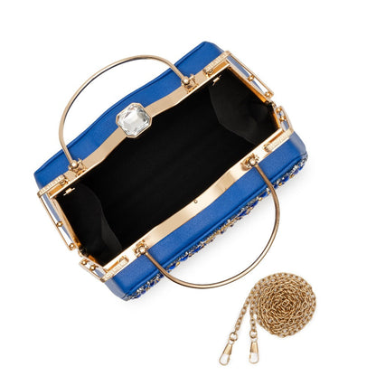 Diamond Encrusted Clutch Bag by Renee