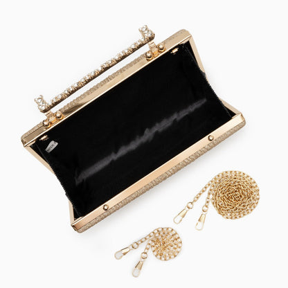 Pleated Clutch Bag by Maria