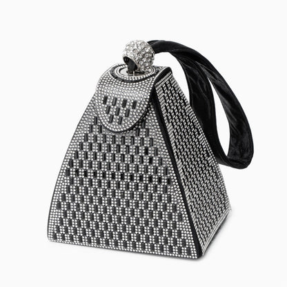 Pyramid Crystal Handbag