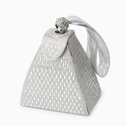 Pyramid Crystal Handbag