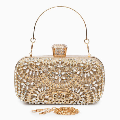 Elegant Floral Clutch Bag