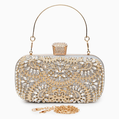 Elegant Floral Clutch Bag