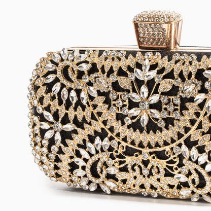 Elegant Floral Clutch Bag