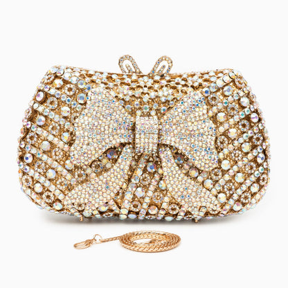 Diamonds Bow Clutch by Lauren