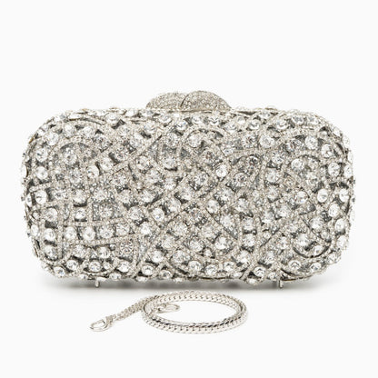 Rhinestone Clutch Bag by Valentina